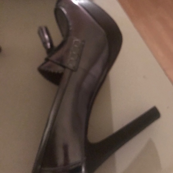 Metallic Coach loafer Coach heels brand new - Picture 3 of 3